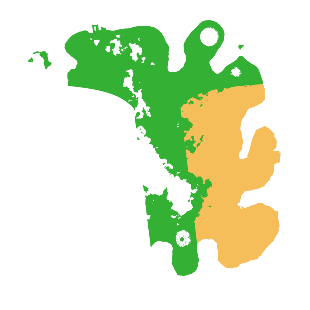 Biome Rust Map: Procedural Map, Size: 3000, Seed: 1900879342
