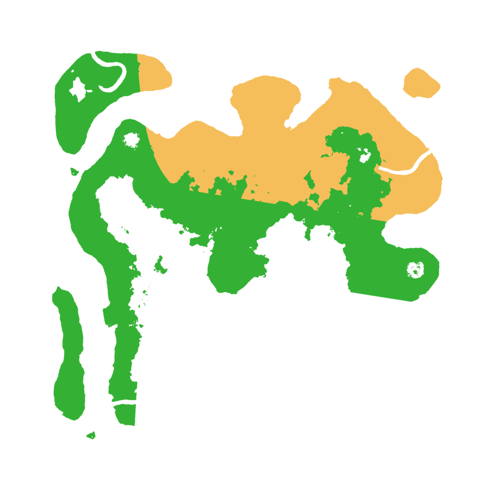 Biome Rust Map: Procedural Map, Size: 3000, Seed: 162602