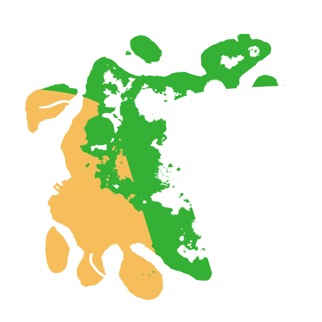 Biome Rust Map: Procedural Map, Size: 3000, Seed: 745234