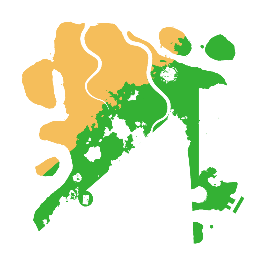 Biome Rust Map: Procedural Map, Size: 3000, Seed: 1868044276