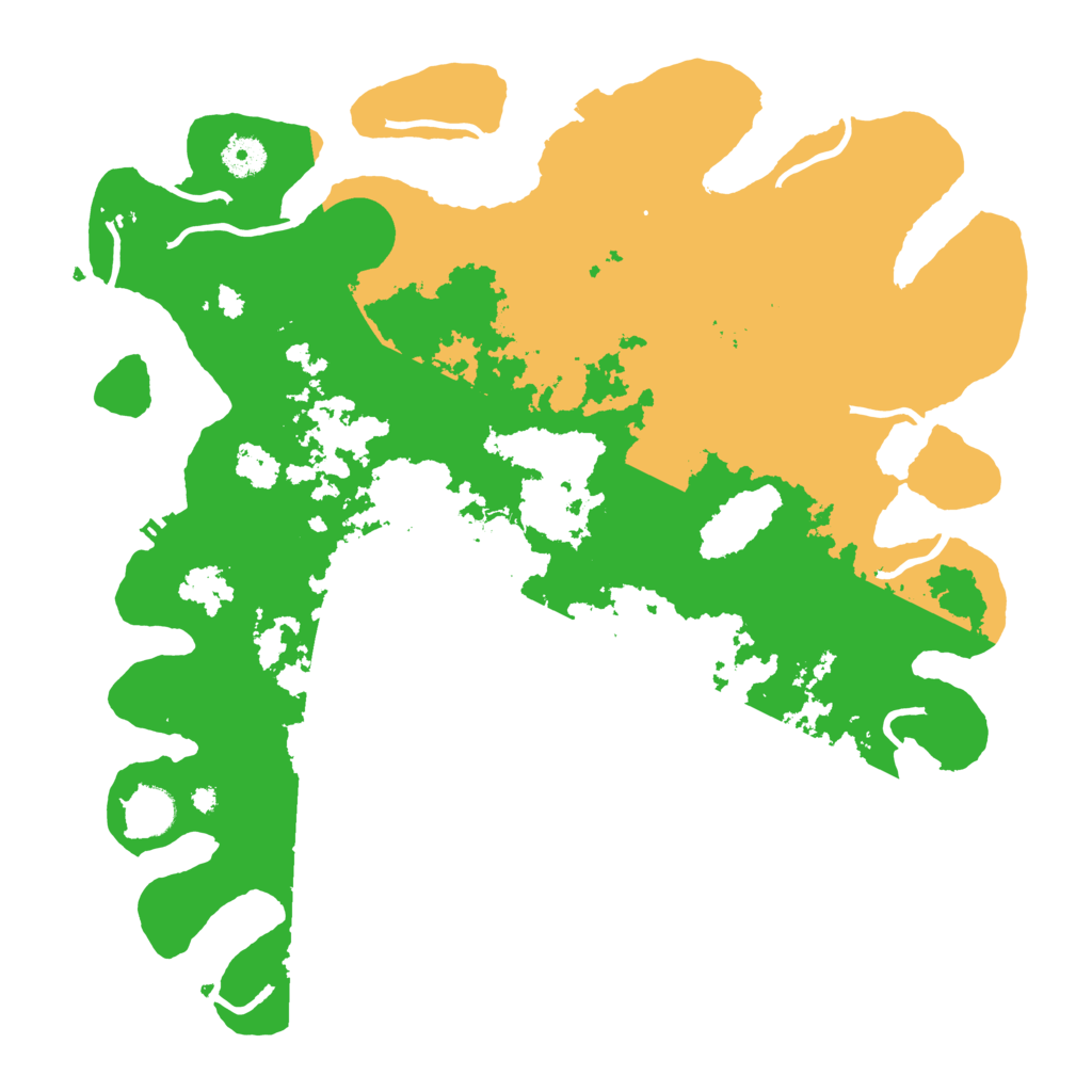 Biome Rust Map: Procedural Map, Size: 4000, Seed: 541145662