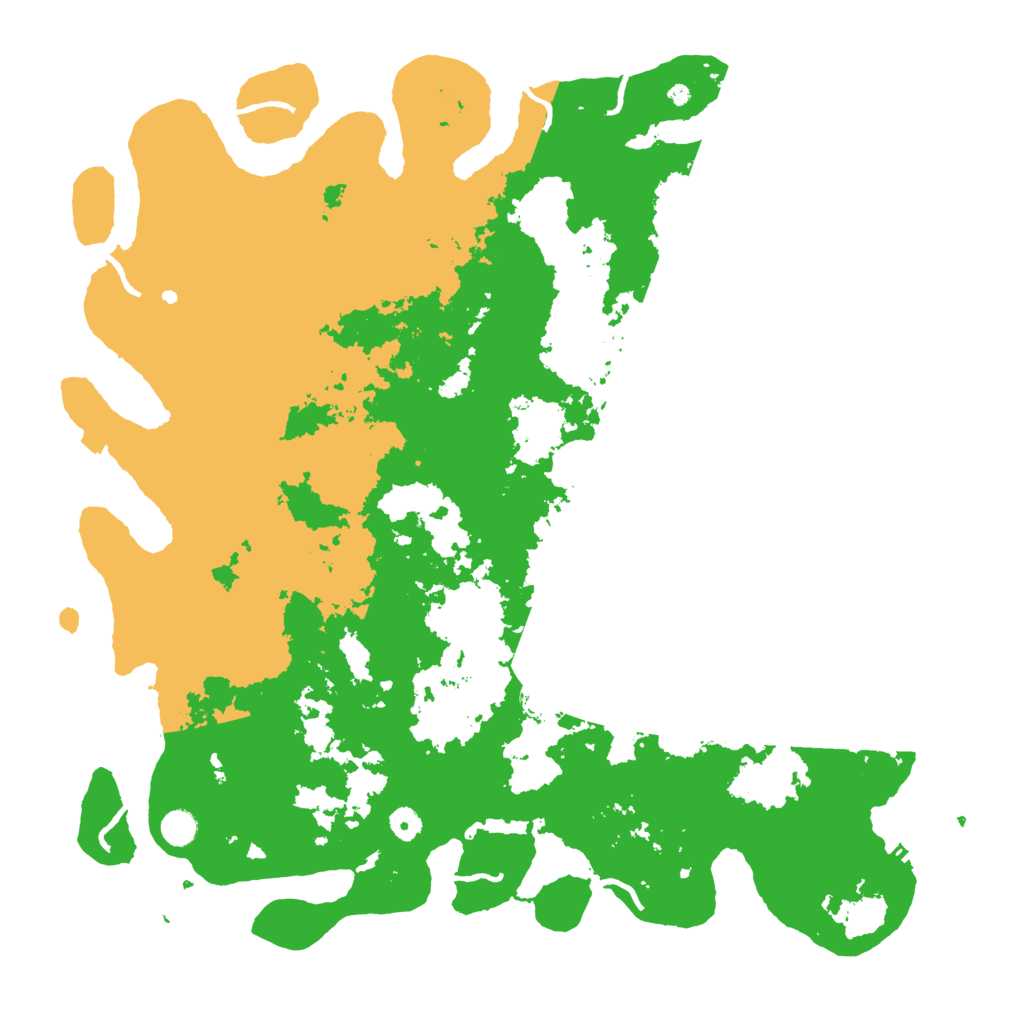 Biome Rust Map: Procedural Map, Size: 5000, Seed: 345303583