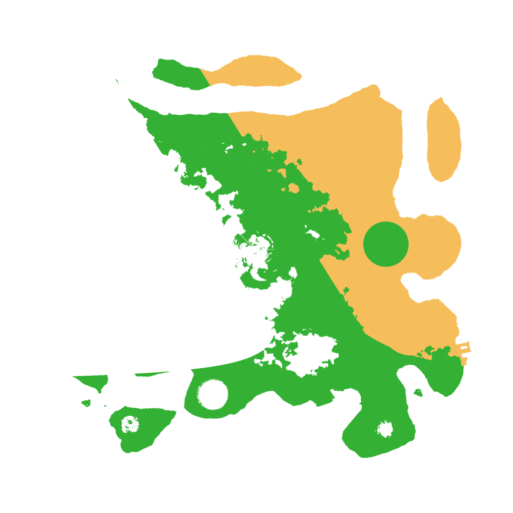 Biome Rust Map: Procedural Map, Size: 3000, Seed: 20305
