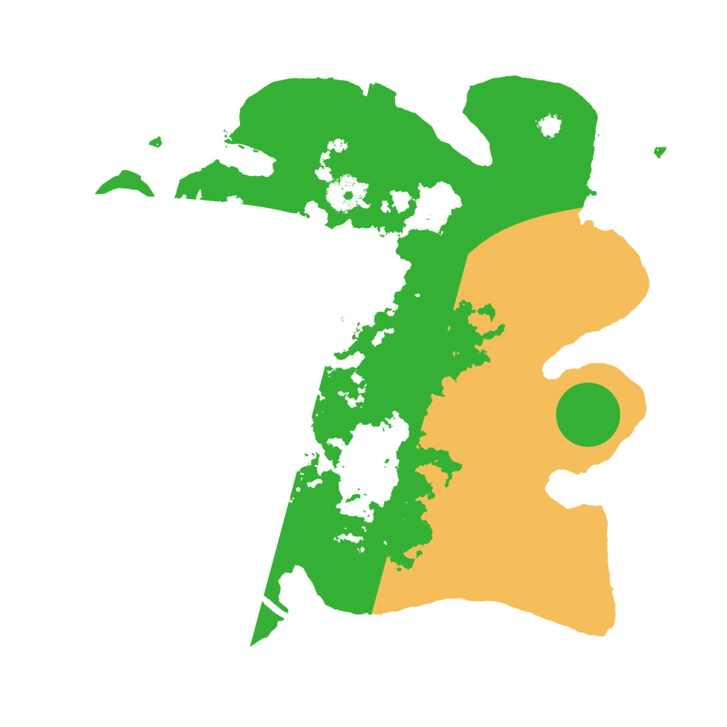 Biome Rust Map: Procedural Map, Size: 3000, Seed: 23545