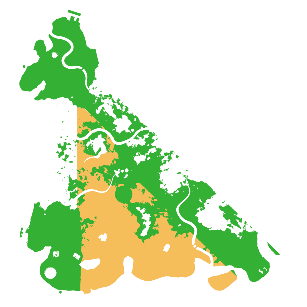 Biome Rust Map: Procedural Map, Size: 4700, Seed: 1860156200