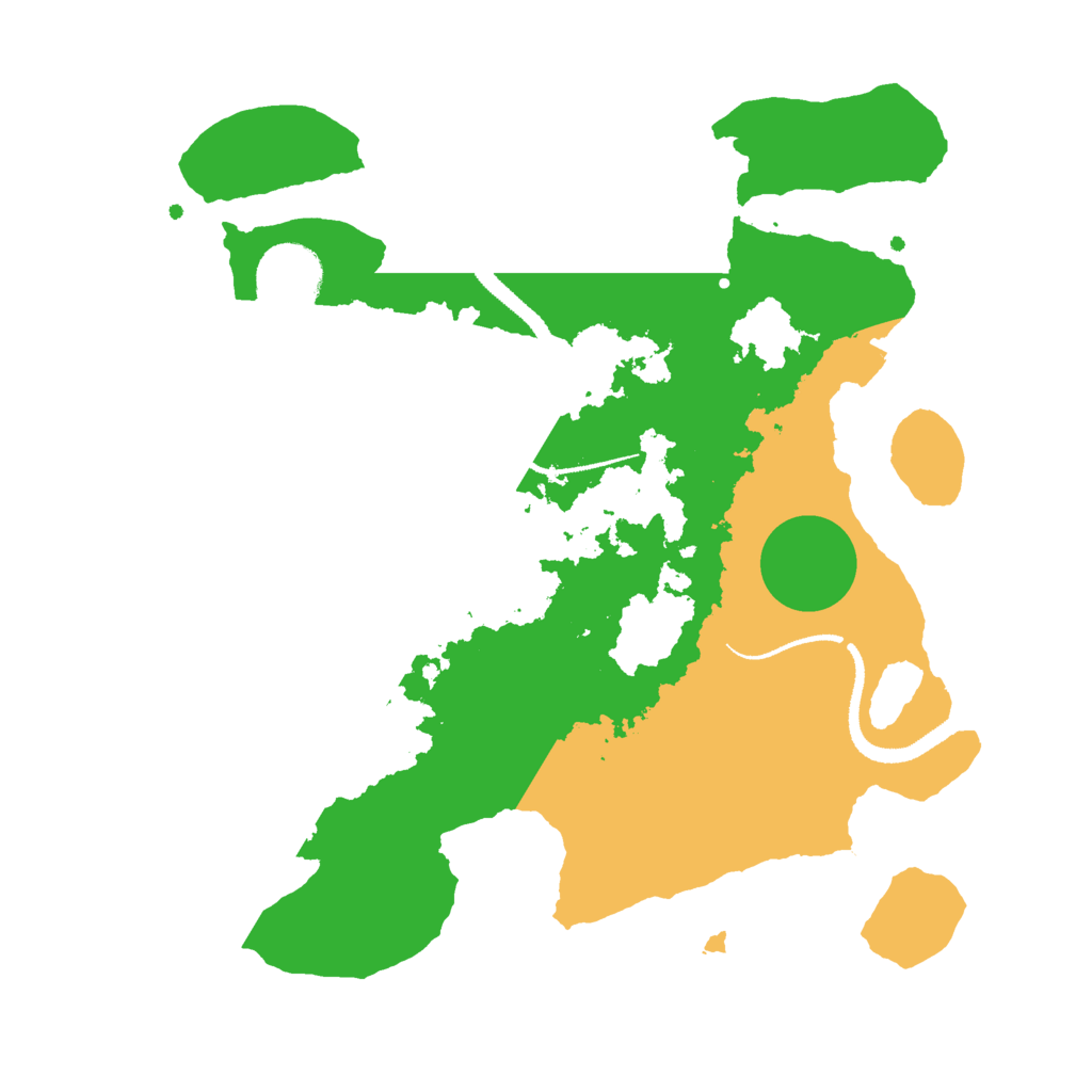 Biome Rust Map: Procedural Map, Size: 3000, Seed: 1917876691