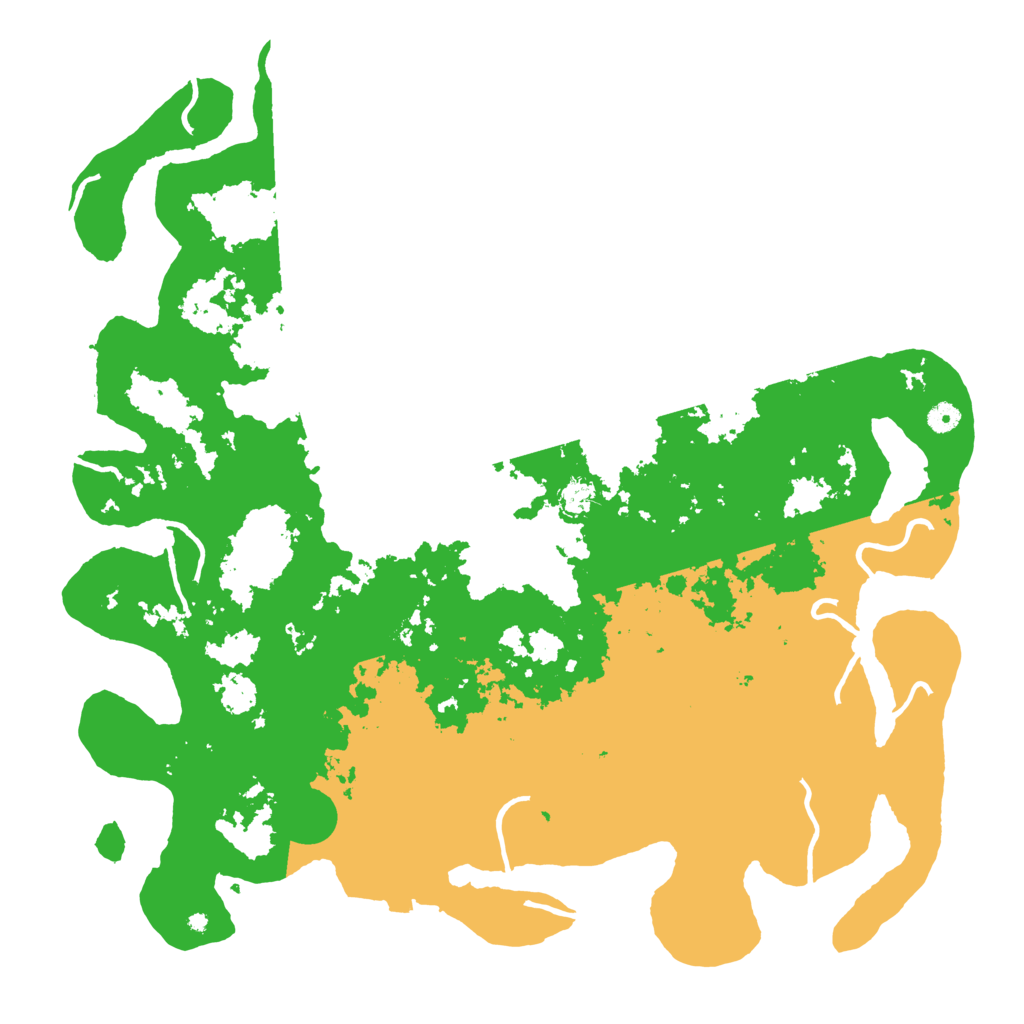 Biome Rust Map: Procedural Map, Size: 5000, Seed: 564479977