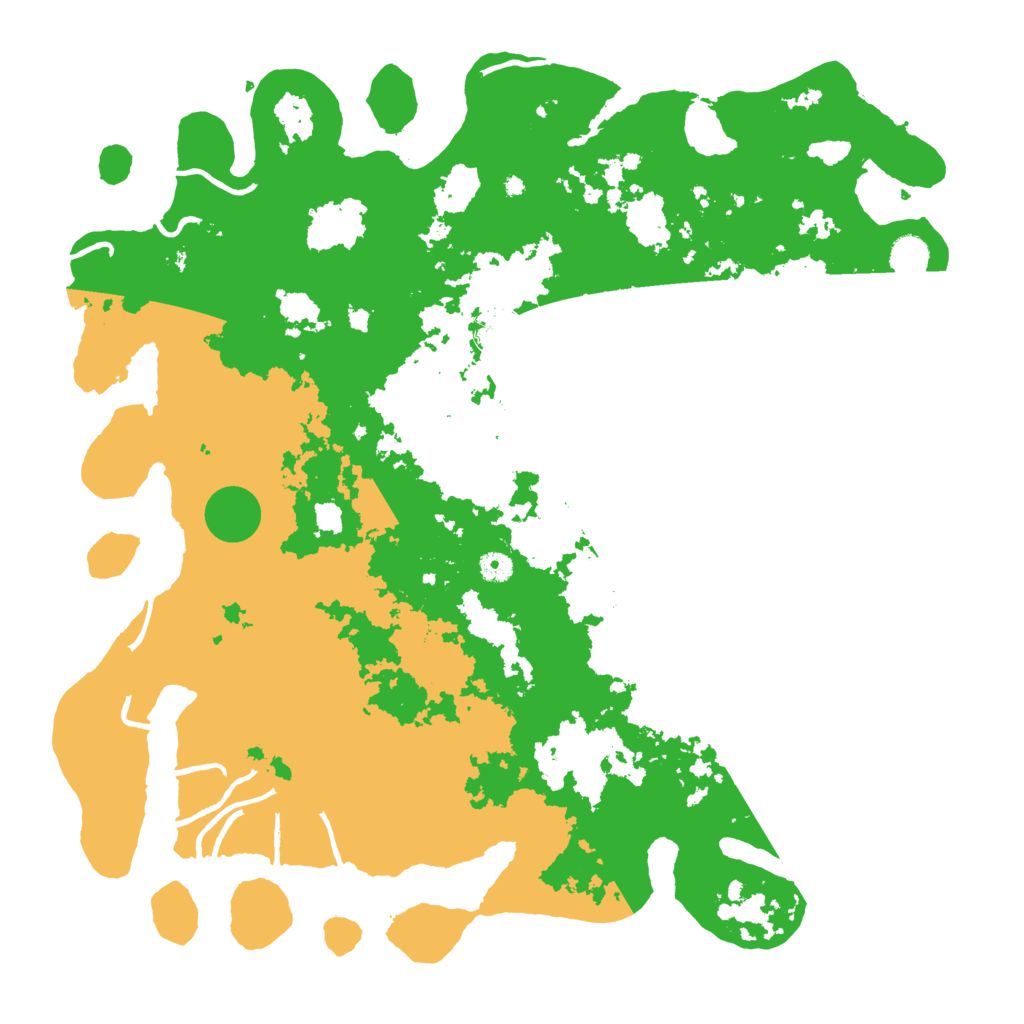 Biome Rust Map: Procedural Map, Size: 4800, Seed: 689576225