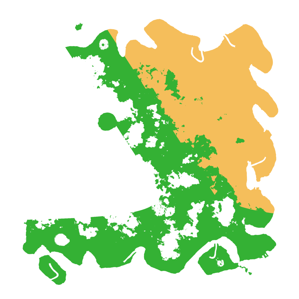 Biome Rust Map: Procedural Map, Size: 4500, Seed: 632694987