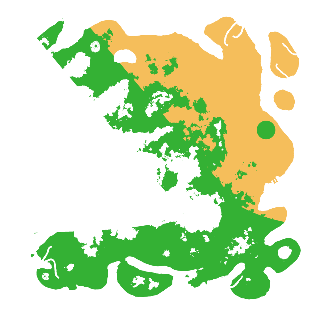 Biome Rust Map: Procedural Map, Size: 4500, Seed: 510221316