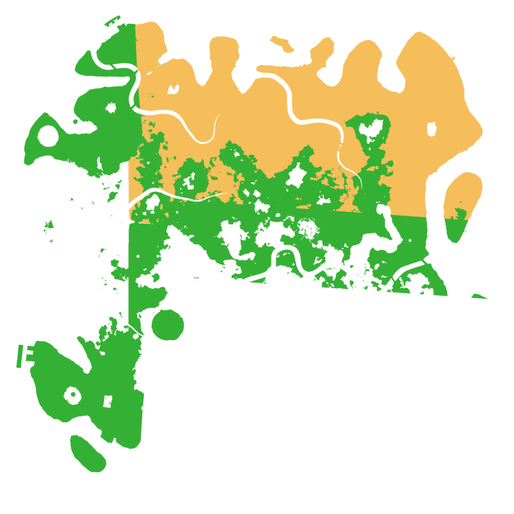 Biome Rust Map: Procedural Map, Size: 4500, Seed: 1940217200
