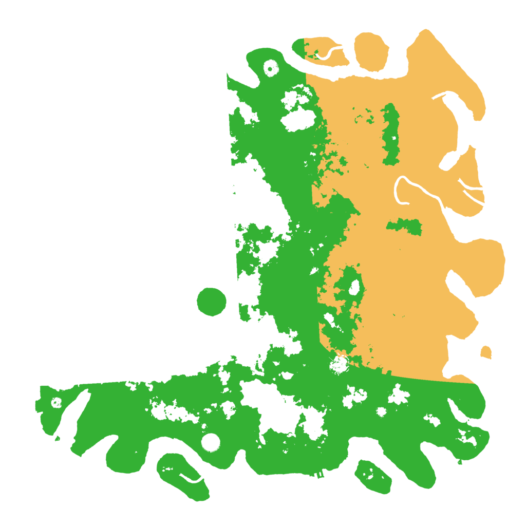 Biome Rust Map: Procedural Map, Size: 5000, Seed: 606344919