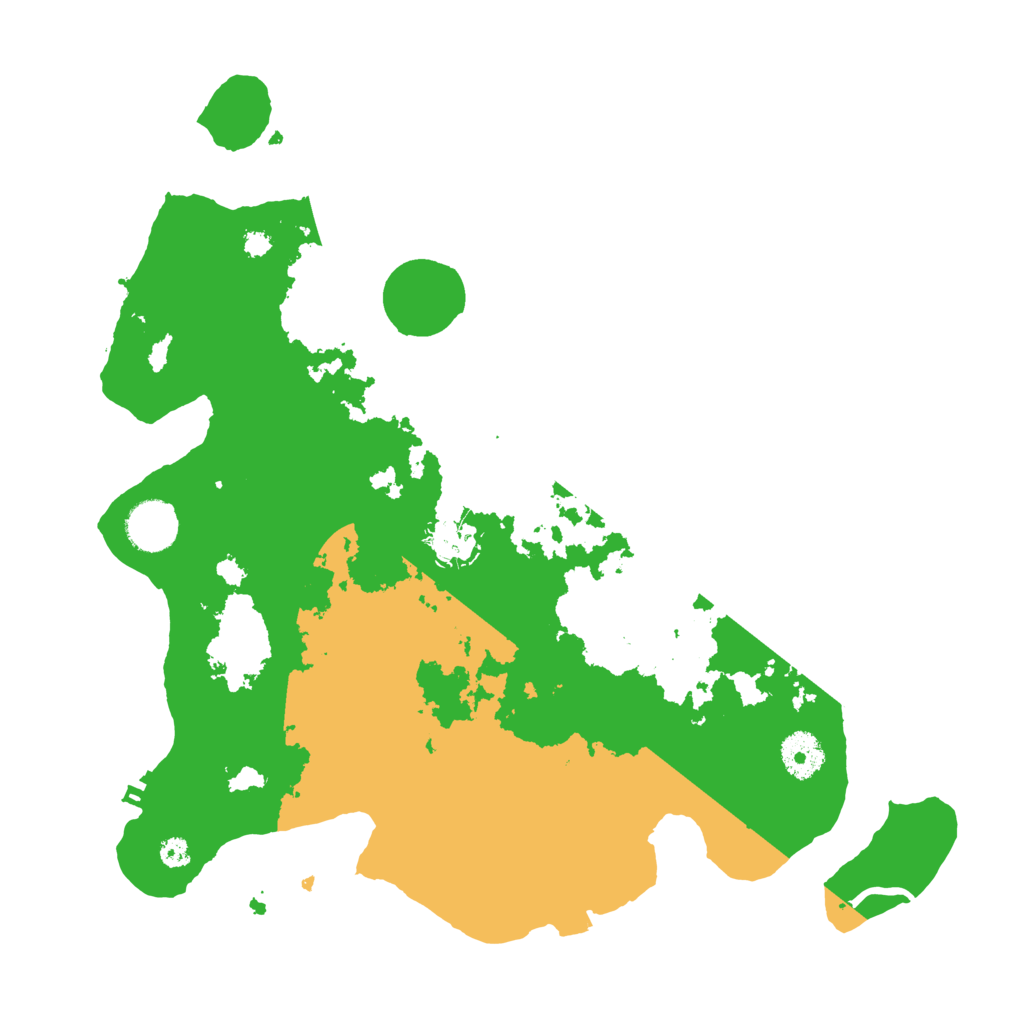 Biome Rust Map: Procedural Map, Size: 3500, Seed: 546964864