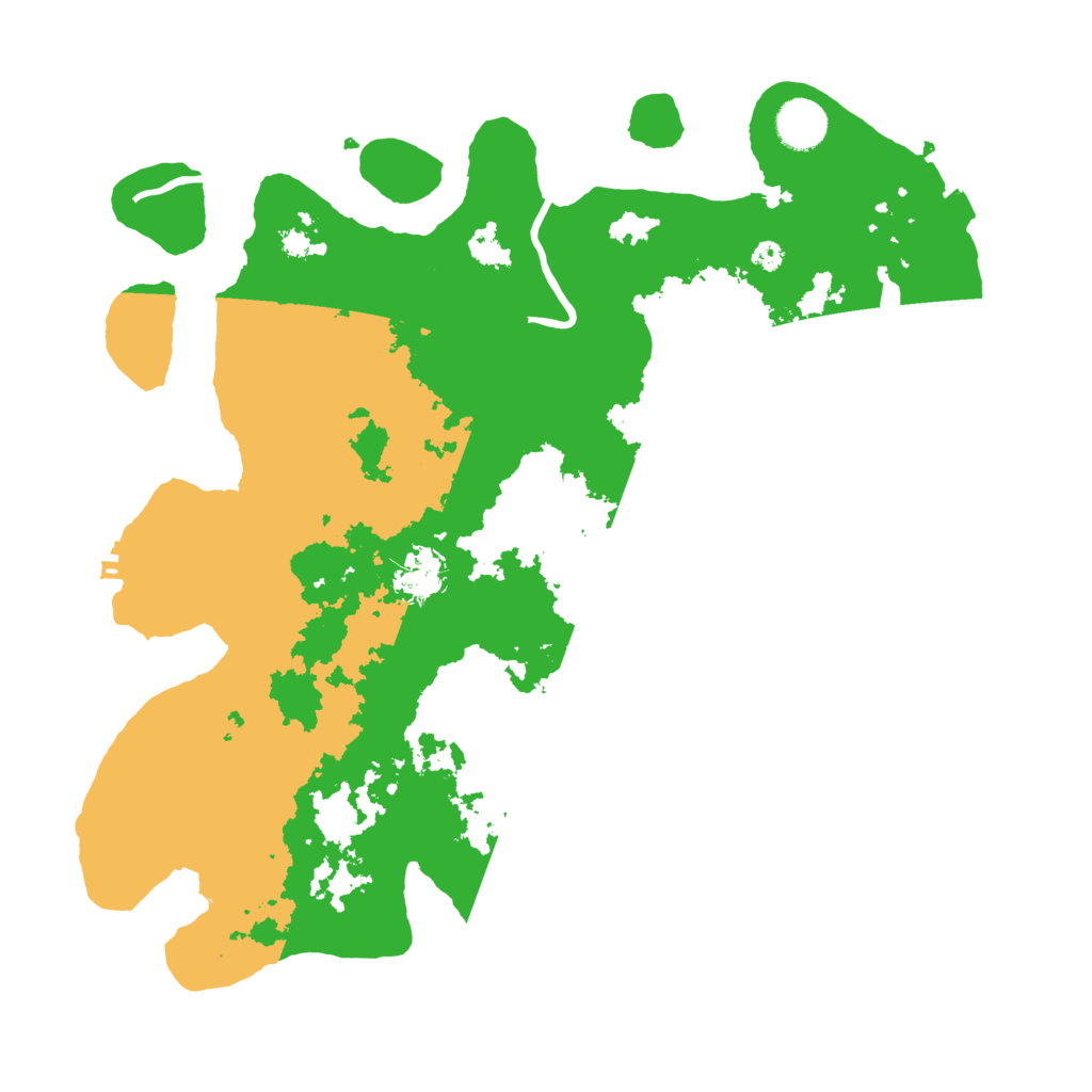 Biome Rust Map: Procedural Map, Size: 3750, Seed: 717948581