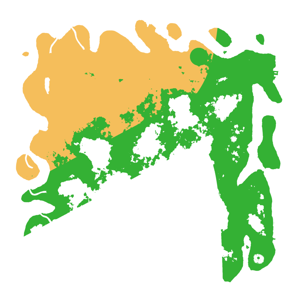 Biome Rust Map: Procedural Map, Size: 4500, Seed: 1938137684