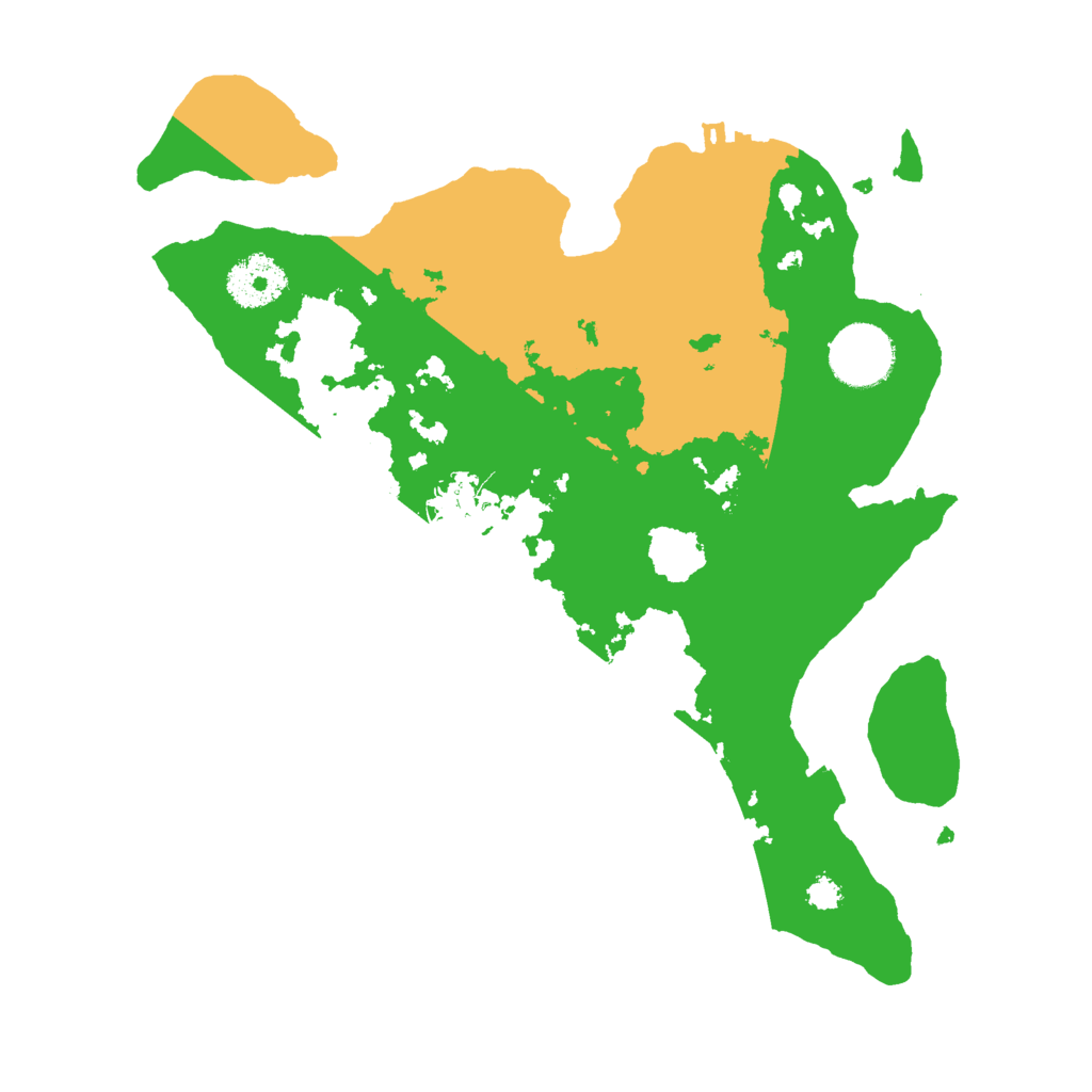 Biome Rust Map: Procedural Map, Size: 3000, Seed: 9862540