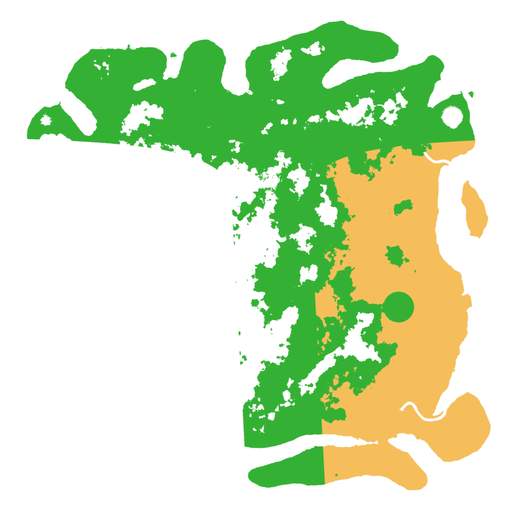 Biome Rust Map: Procedural Map, Size: 4500, Seed: 1782227836