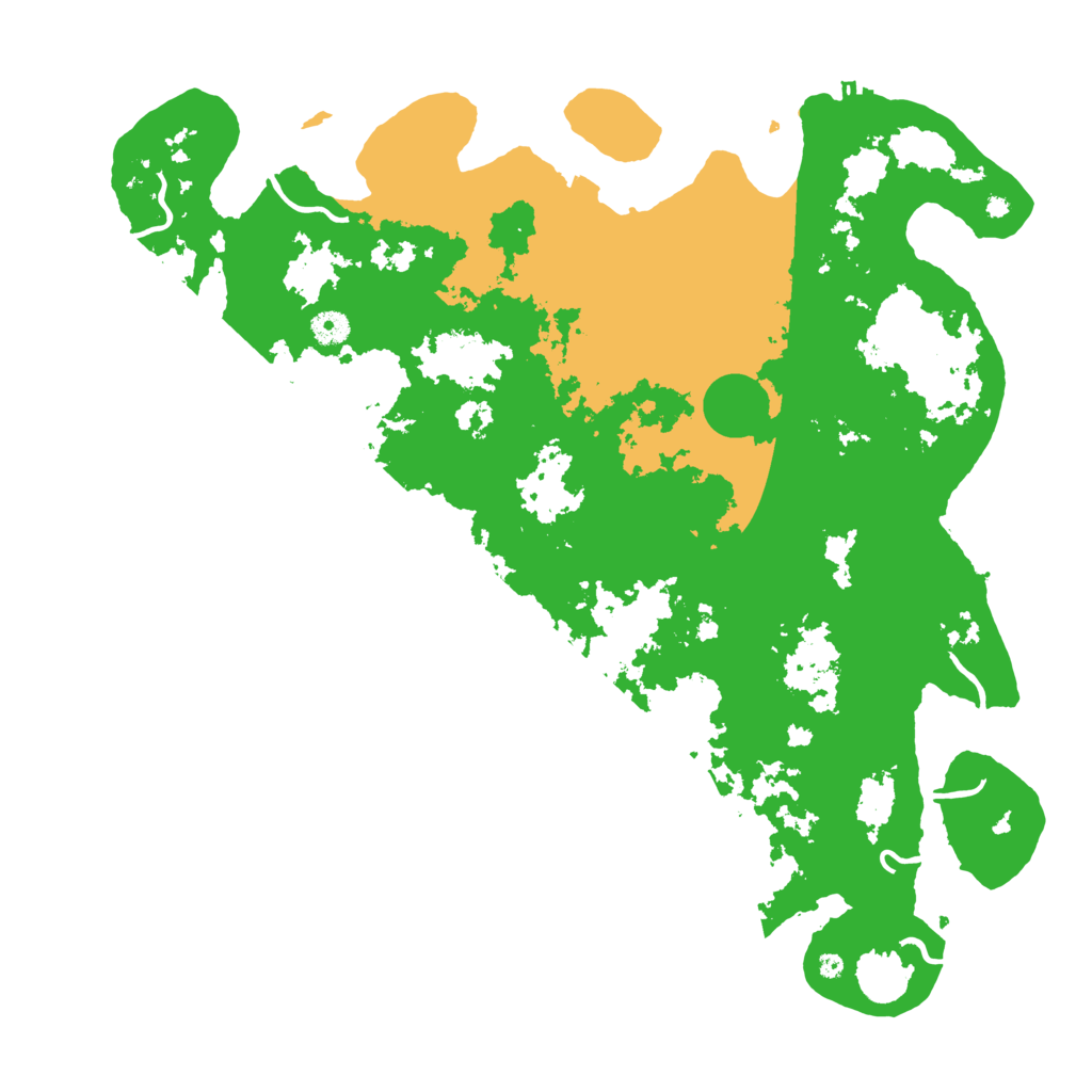 Biome Rust Map: Procedural Map, Size: 4500, Seed: 425