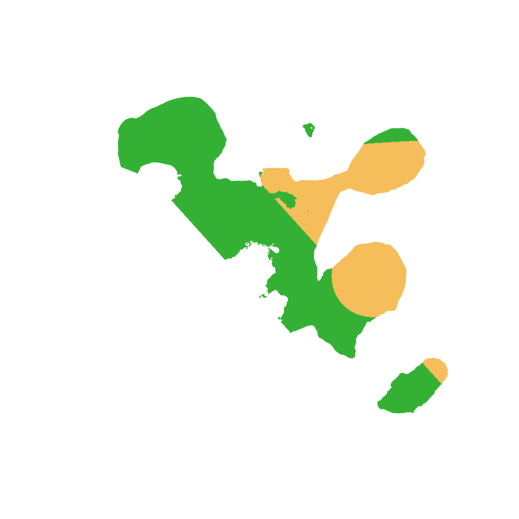 Biome Rust Map: Procedural Map, Size: 2000, Seed: 1175764279