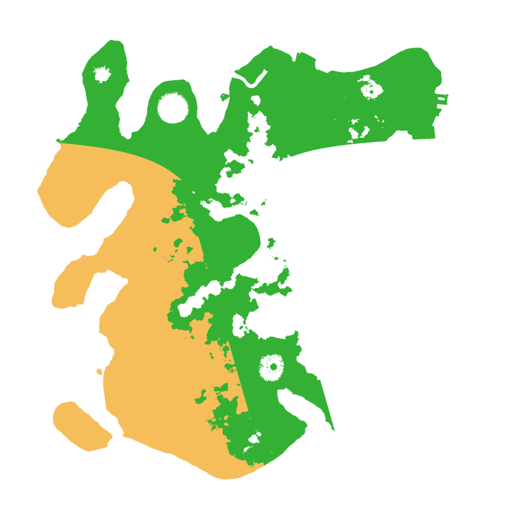 Biome Rust Map: Procedural Map, Size: 3000, Seed: 2041673090