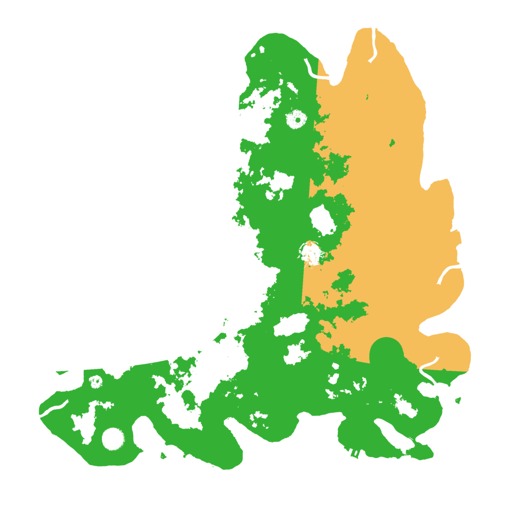 Biome Rust Map: Procedural Map, Size: 4000, Seed: 406713811