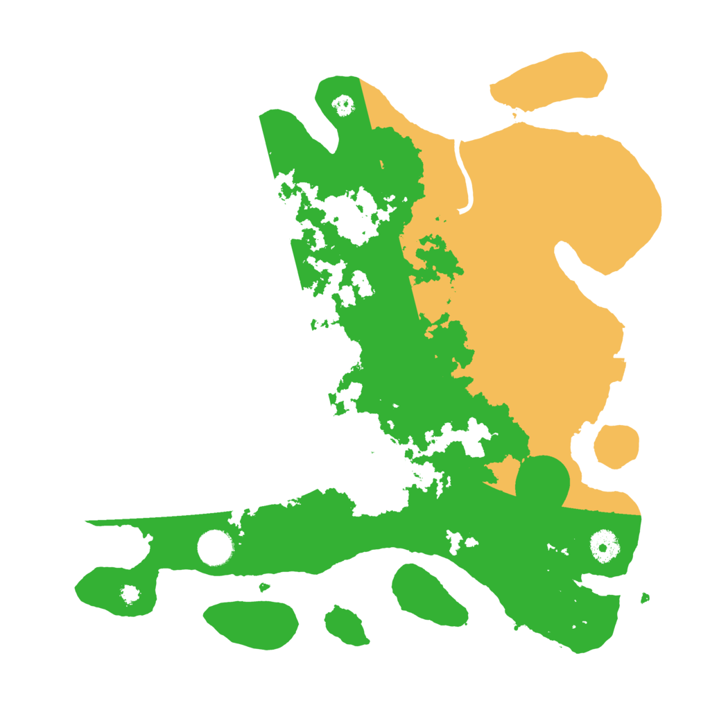 Biome Rust Map: Procedural Map, Size: 3500, Seed: 1177100928