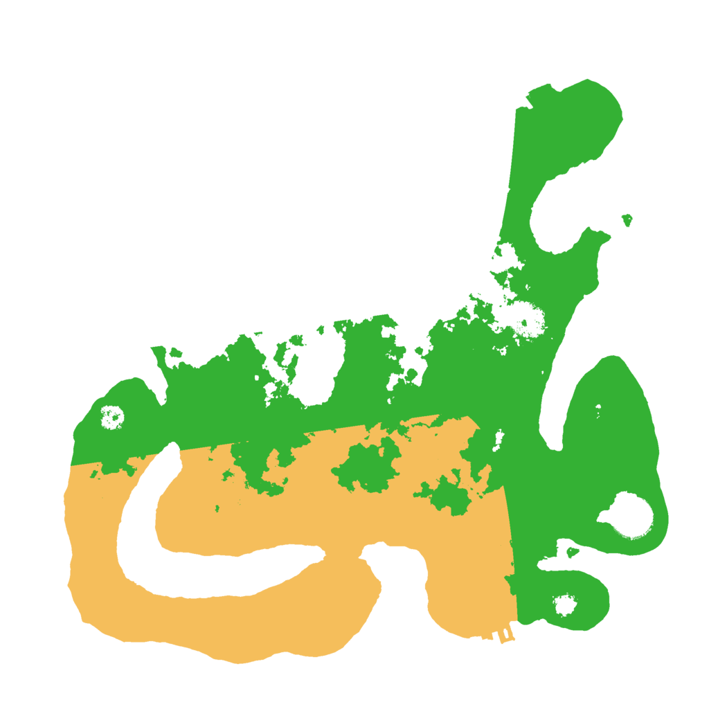 Biome Rust Map: Procedural Map, Size: 3000, Seed: 12502