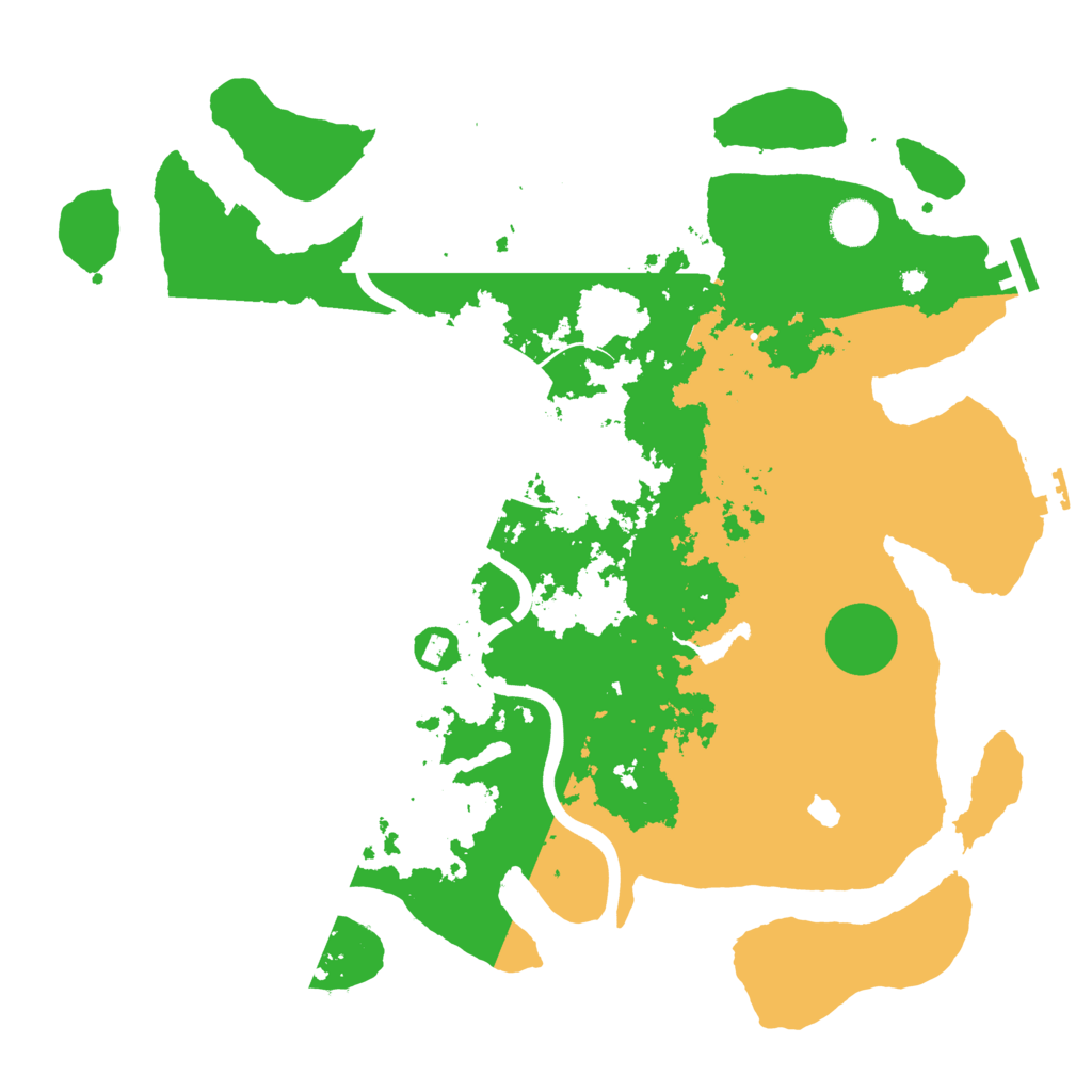 Biome Rust Map: Procedural Map, Size: 4000, Seed: 7228899