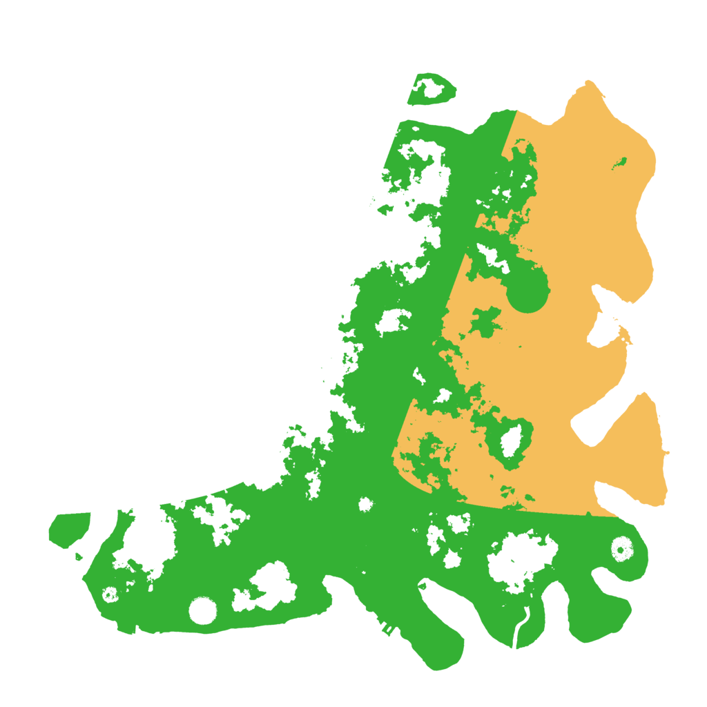 Biome Rust Map: Procedural Map, Size: 4500, Seed: 435853995