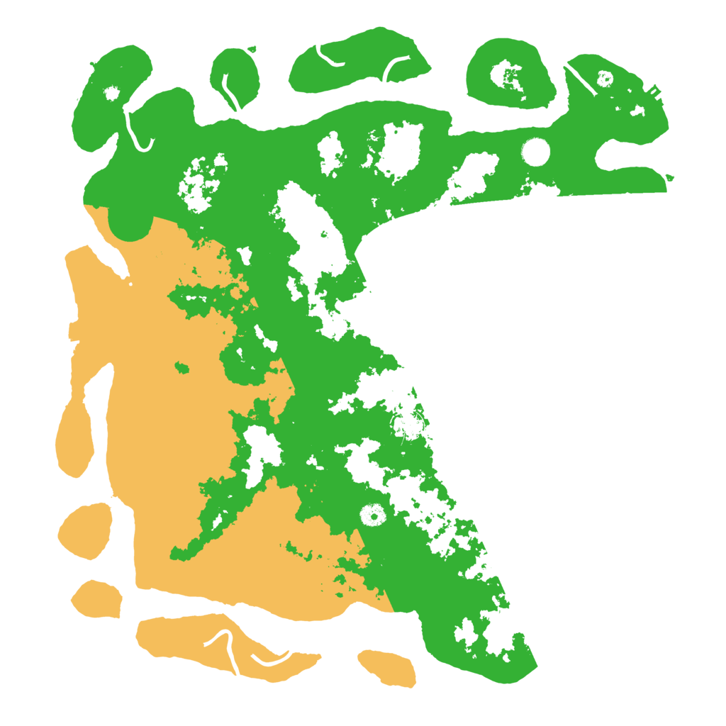 Biome Rust Map: Procedural Map, Size: 4500, Seed: 2098922371