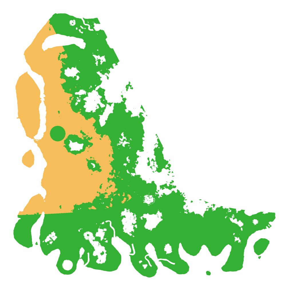 Biome Rust Map: Procedural Map, Size: 5003, Seed: 124358822
