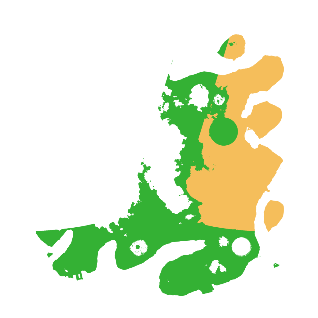 Biome Rust Map: Procedural Map, Size: 3000, Seed: 712372657