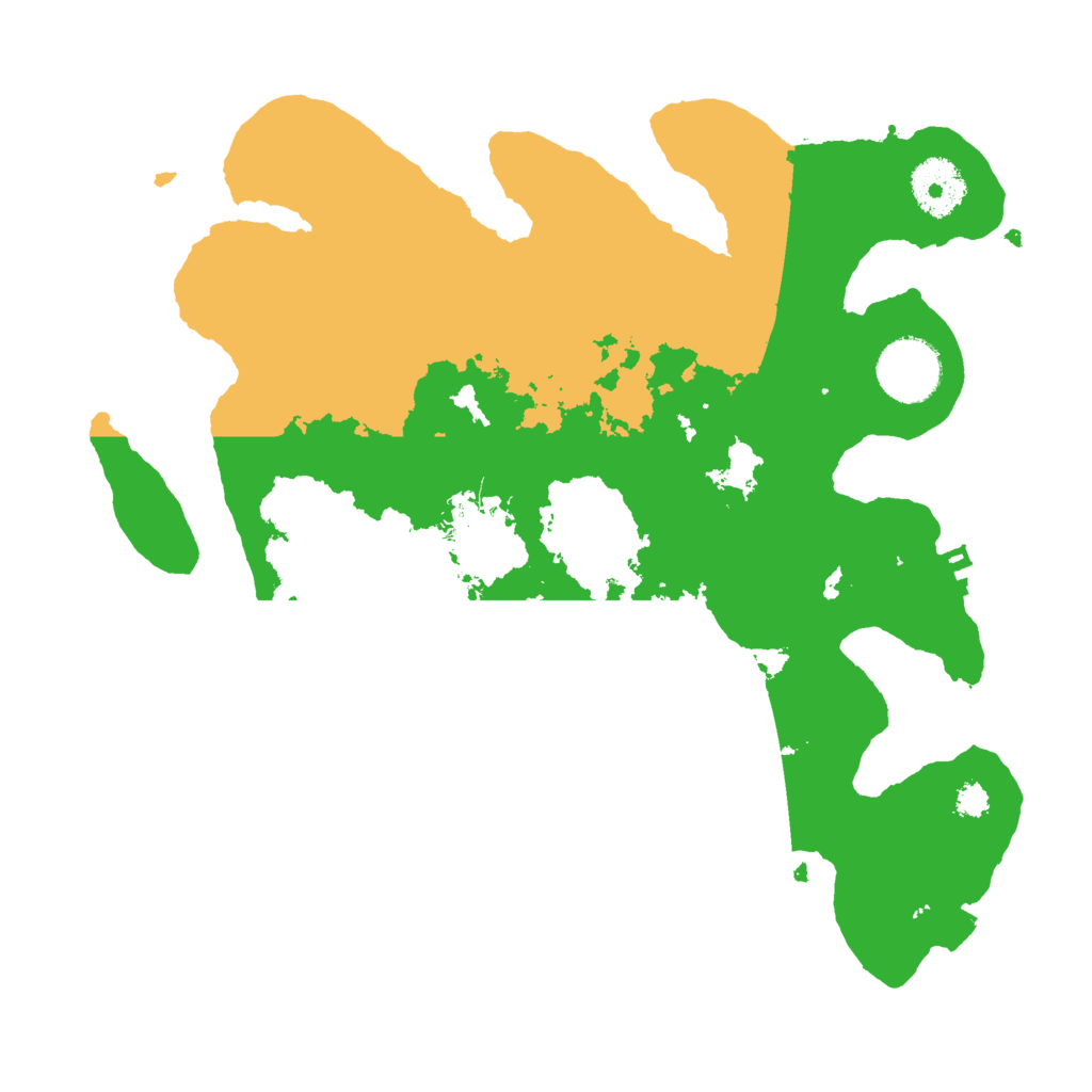 Biome Rust Map: Procedural Map, Size: 3000, Seed: 2065797507