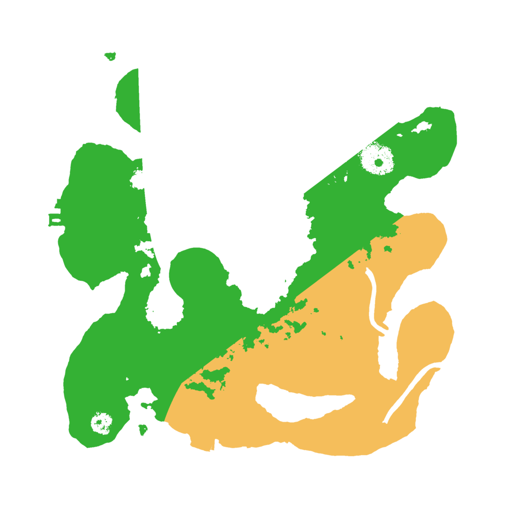 Biome Rust Map: Procedural Map, Size: 2500, Seed: 647326046