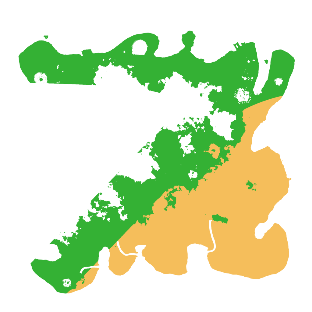 Biome Rust Map: Procedural Map, Size: 3700, Seed: 1771241110