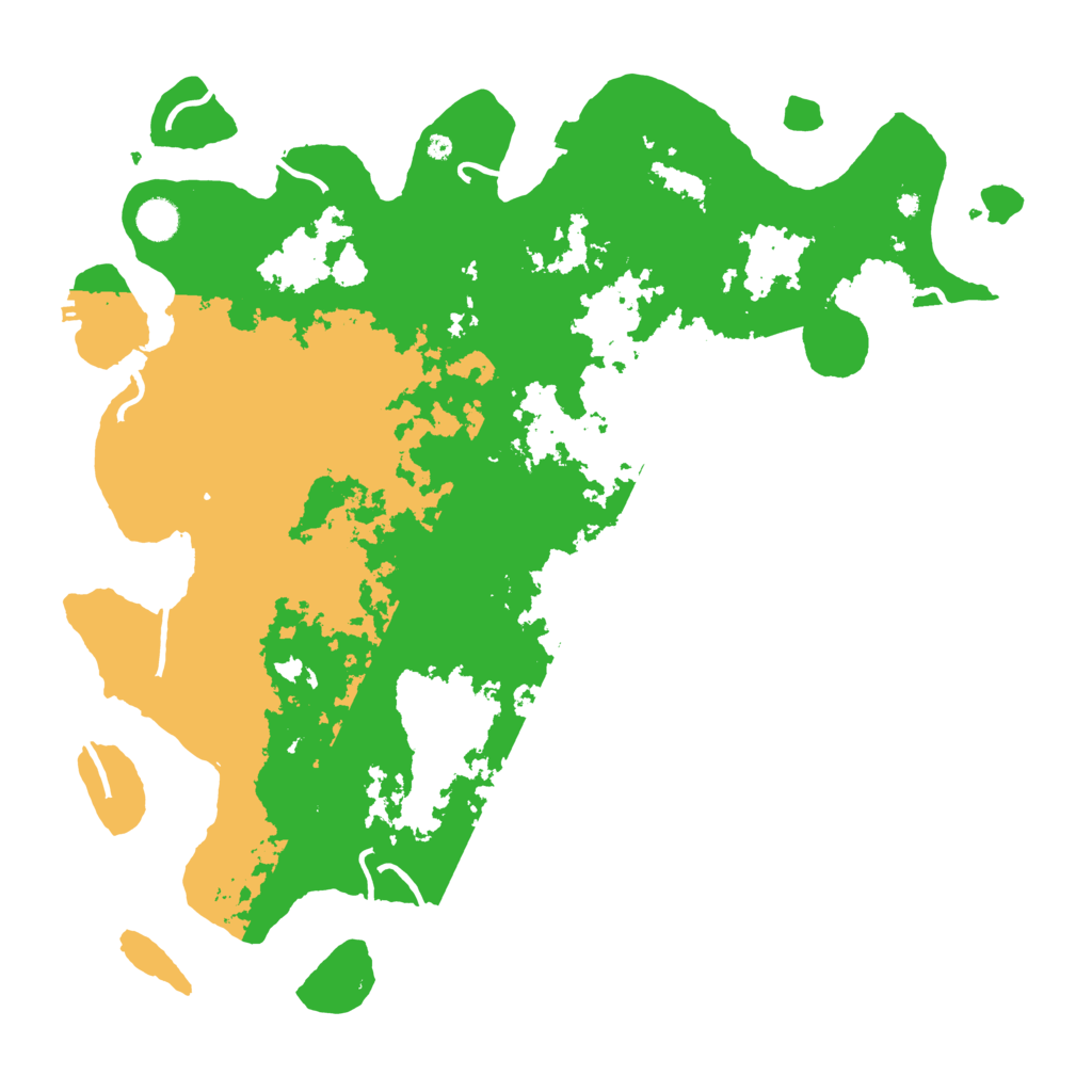 Biome Rust Map: Procedural Map, Size: 4500, Seed: 94030
