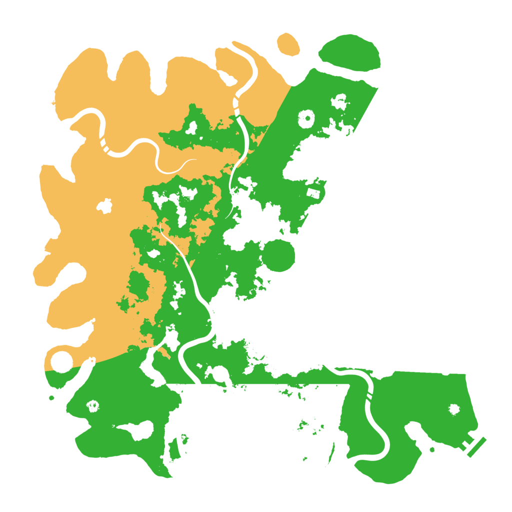 Biome Rust Map: Procedural Map, Size: 4250, Seed: 796519679