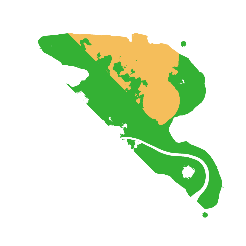Biome Rust Map: Procedural Map, Size: 1800, Seed: 460392726