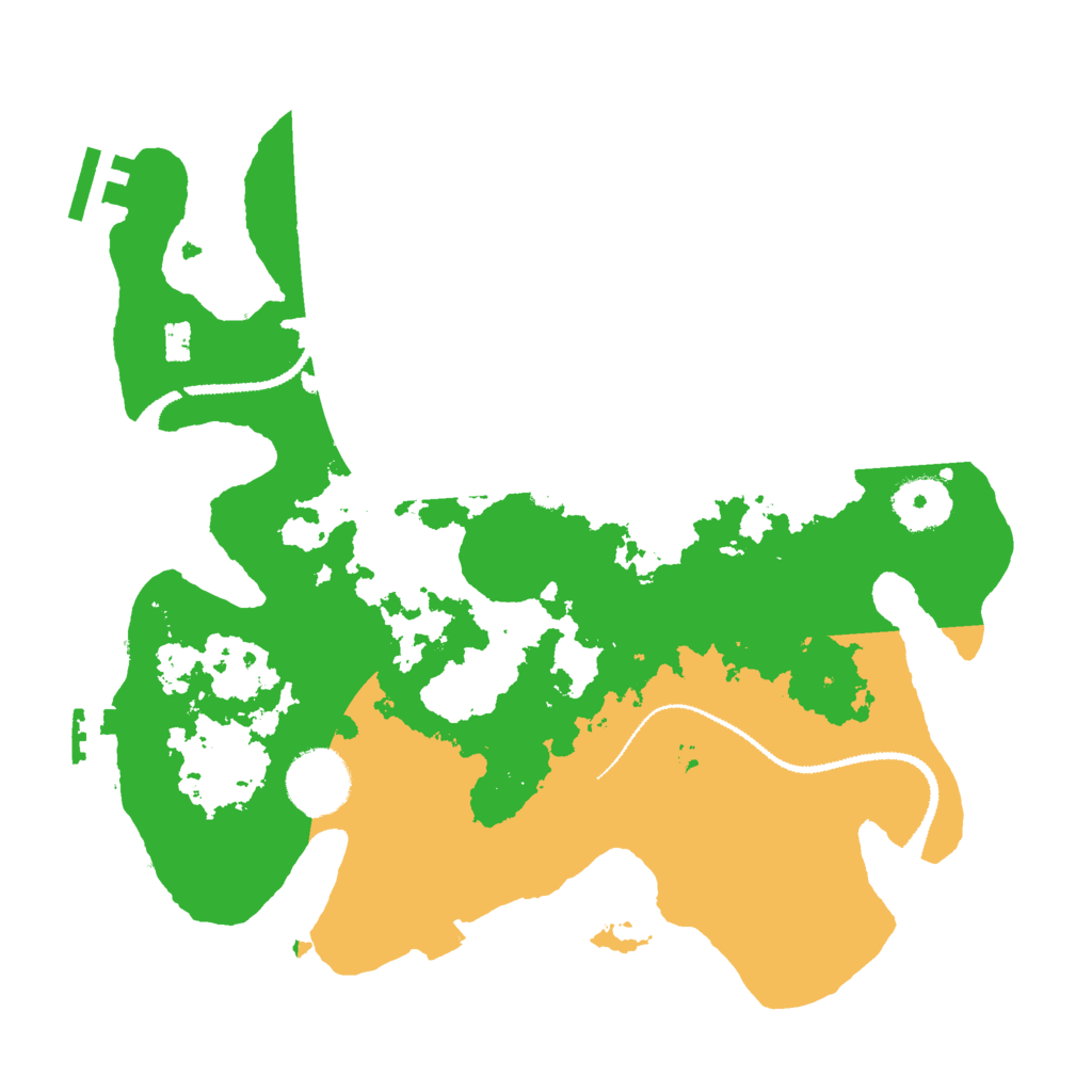 Biome Rust Map: Procedural Map, Size: 3000, Seed: 7183728