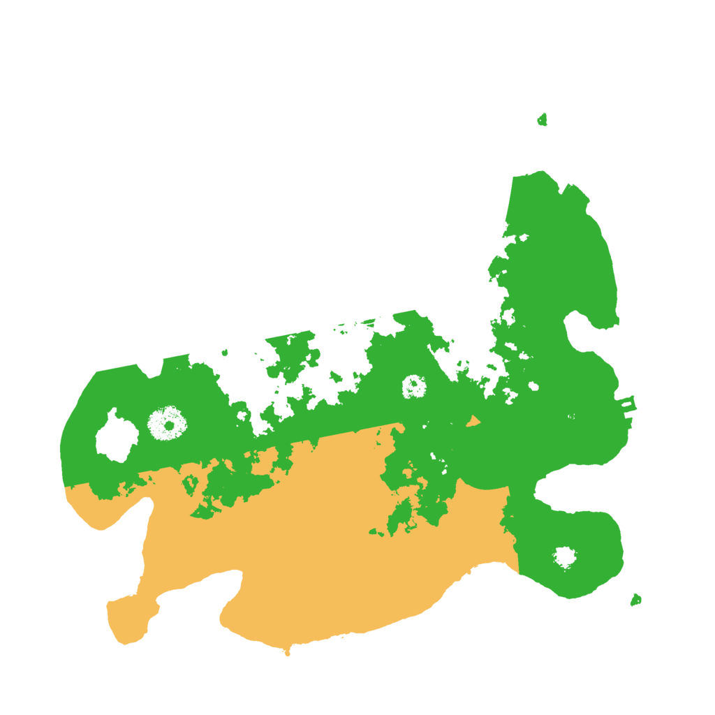 Biome Rust Map: Procedural Map, Size: 3000, Seed: 963126343