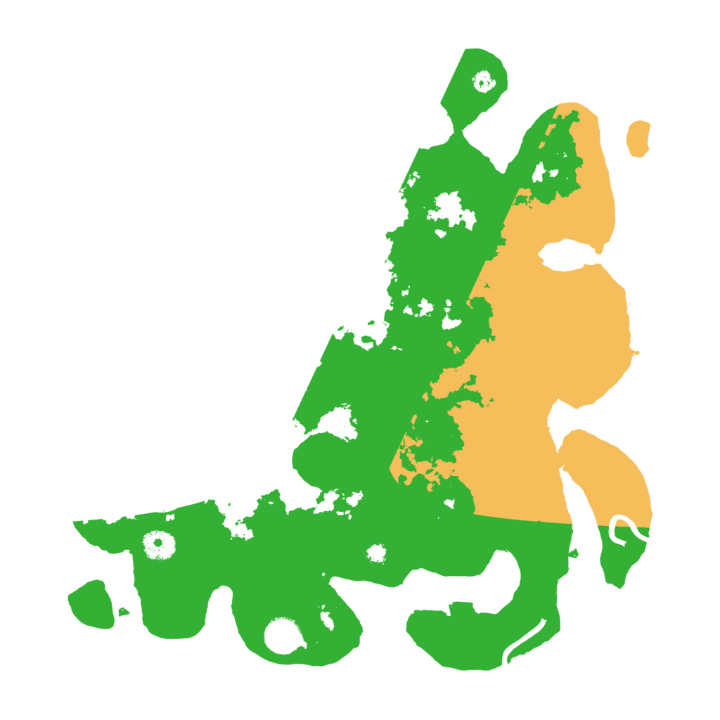 Biome Rust Map: Procedural Map, Size: 3500, Seed: 1007472014