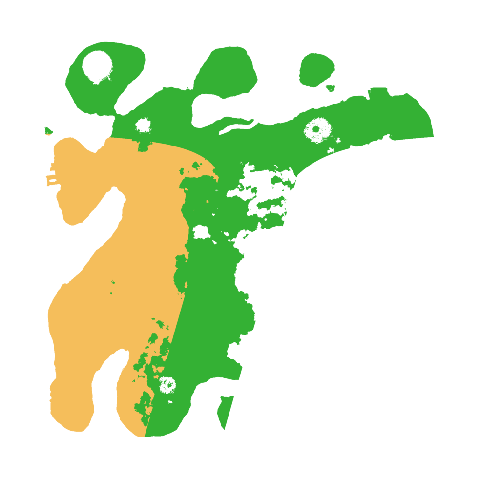 Biome Rust Map: Procedural Map, Size: 3000, Seed: 468202519