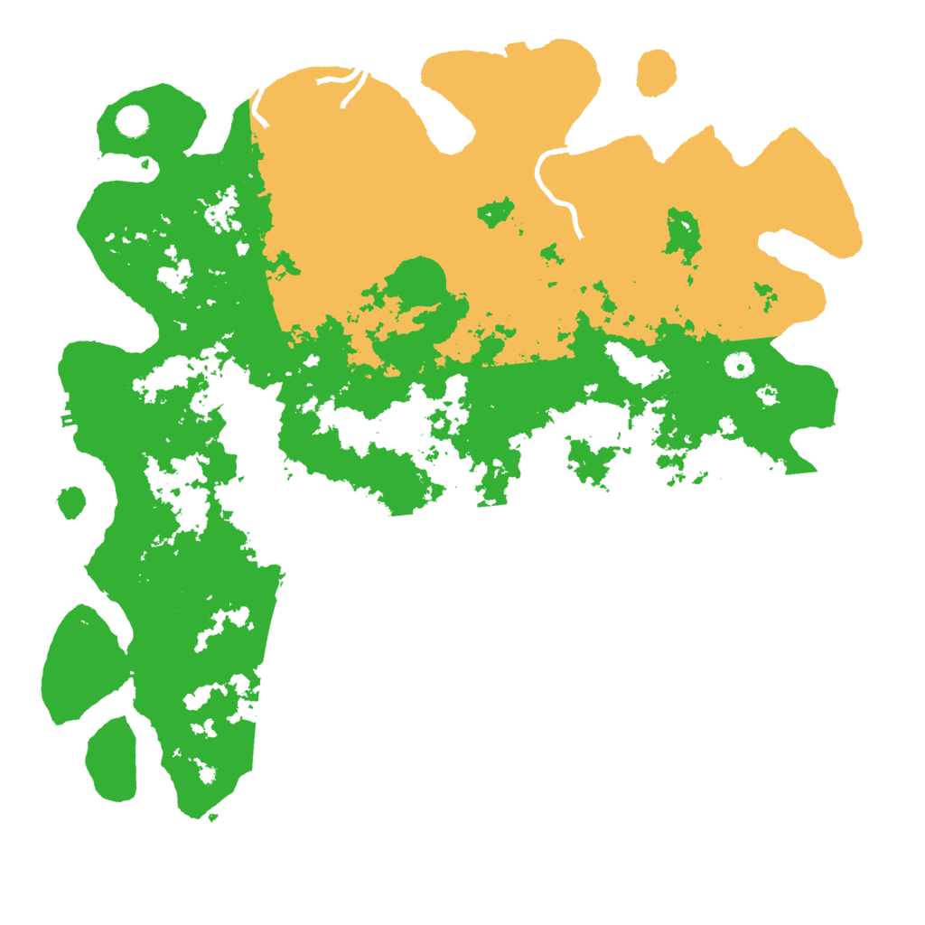 Biome Rust Map: Procedural Map, Size: 5000, Seed: 1923207045