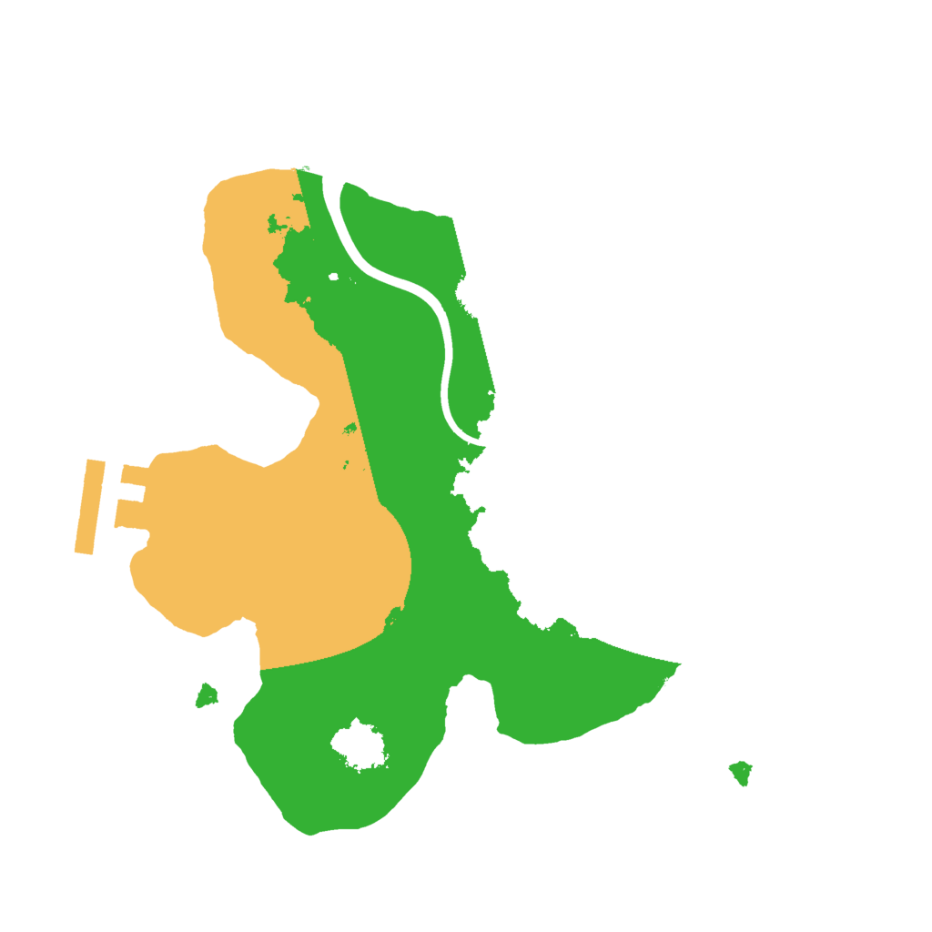 Biome Rust Map: Procedural Map, Size: 2000, Seed: 713866323