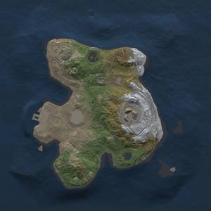 Thumbnail Rust Map: Procedural Map, Size: 2000, Seed: 713866323, 6 Monuments