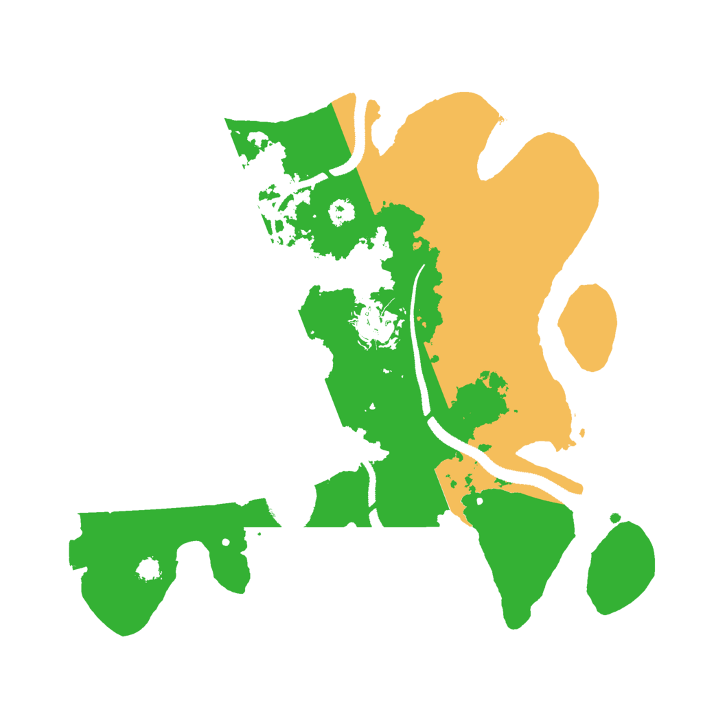 Biome Rust Map: Procedural Map, Size: 2750, Seed: 718293781