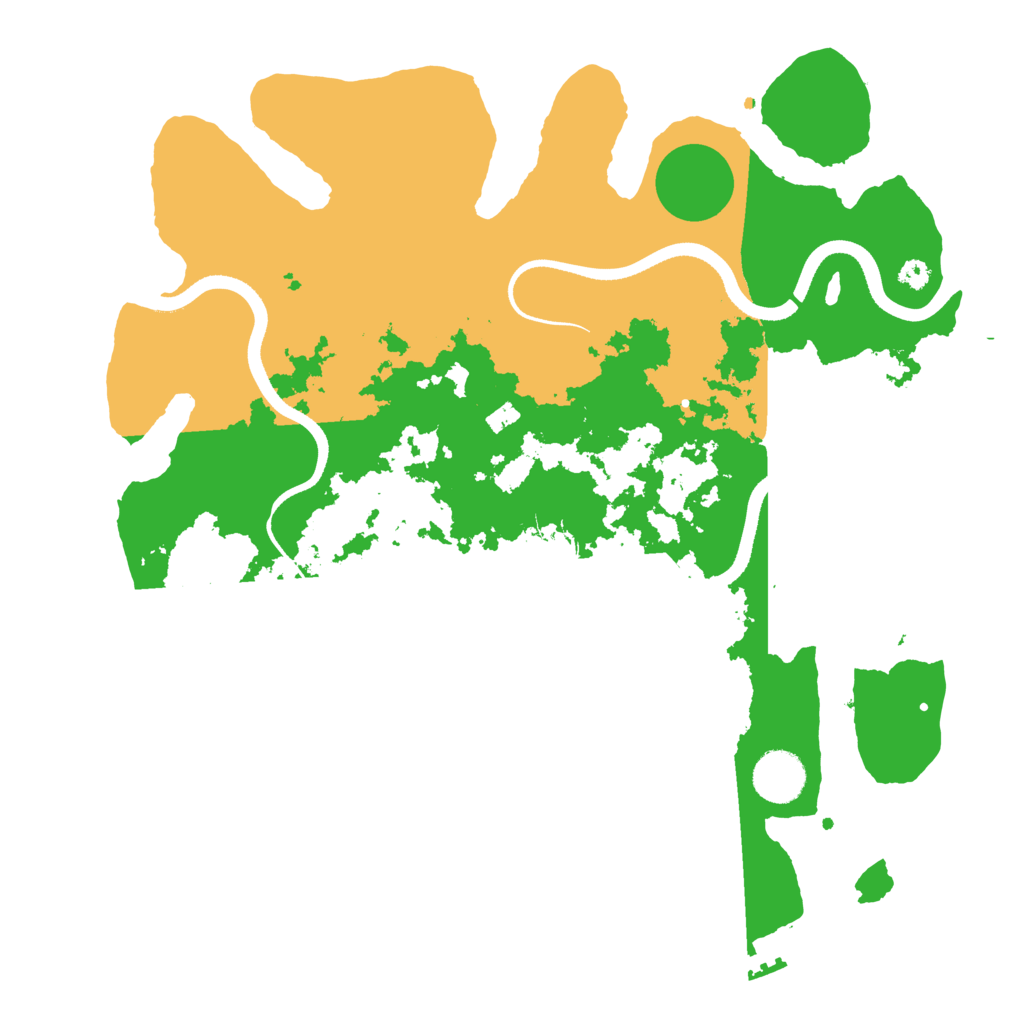 Biome Rust Map: Procedural Map, Size: 3500, Seed: 1853306858