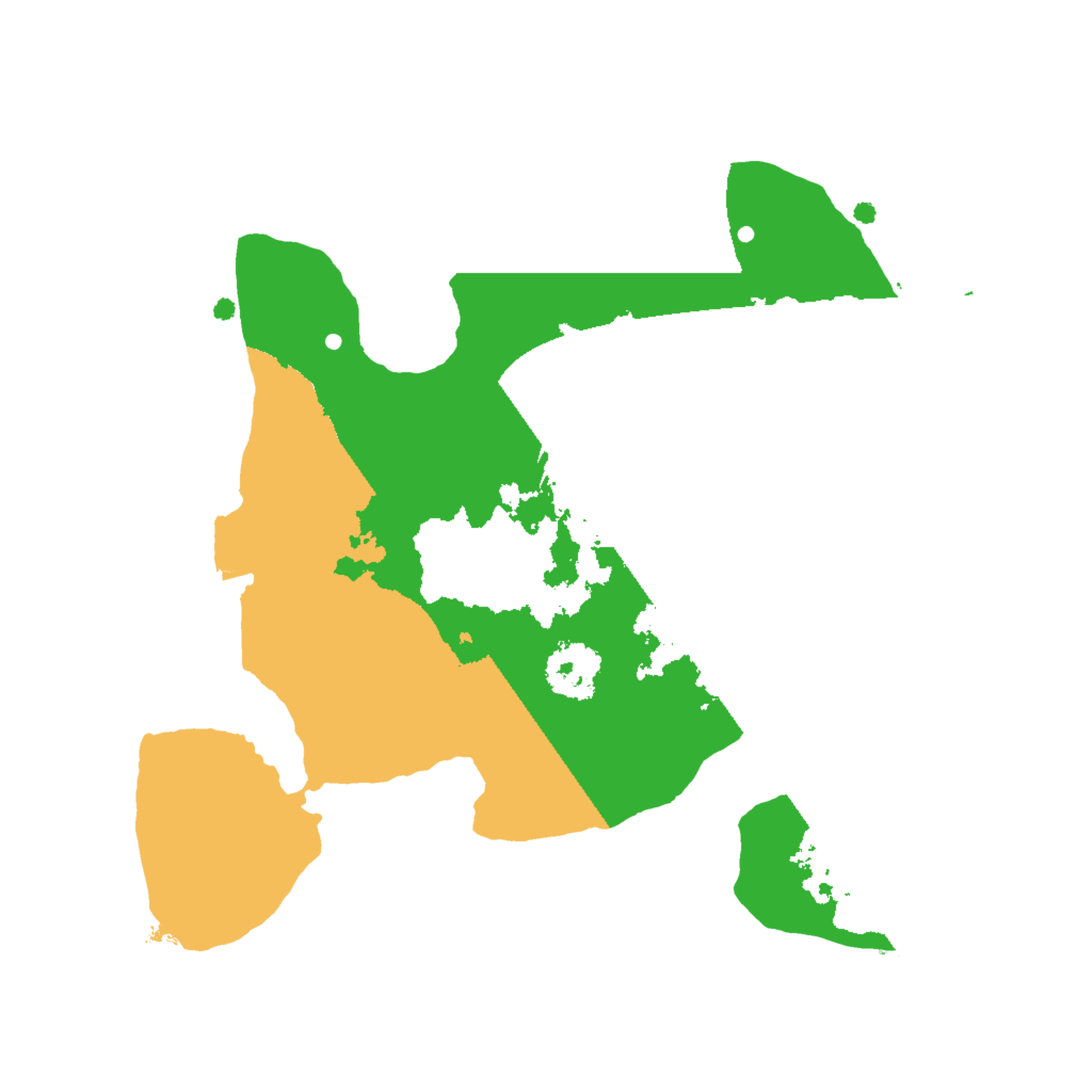 Biome Rust Map: Procedural Map, Size: 2000, Seed: 1110872438