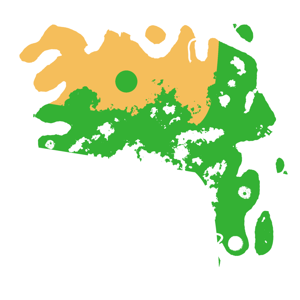Biome Rust Map: Procedural Map, Size: 3600, Seed: 1161683307