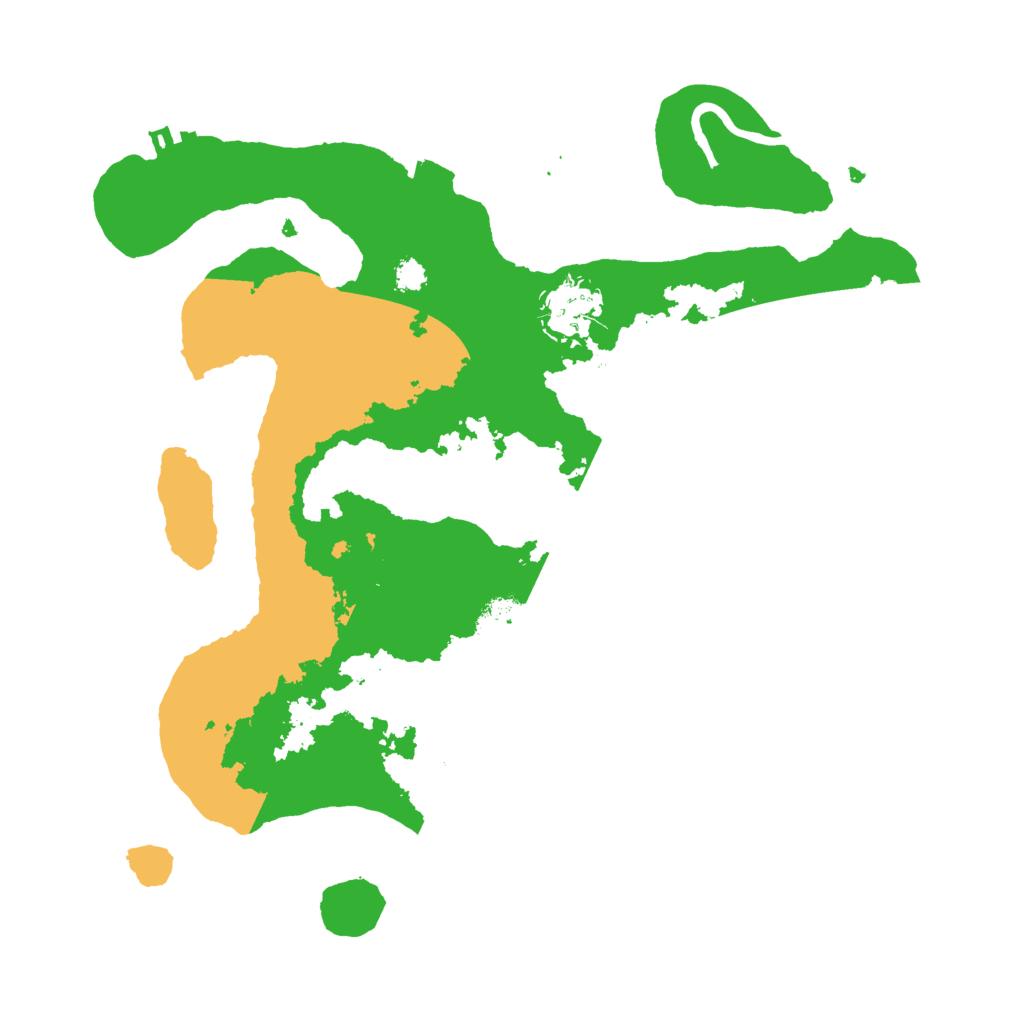 Biome Rust Map: Procedural Map, Size: 3000, Seed: 1649049099